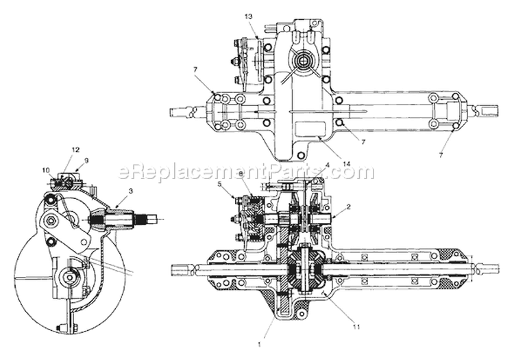 Page L Diagram and Parts List for 13A-325-402 1999 Yard Man Lawn Tractor